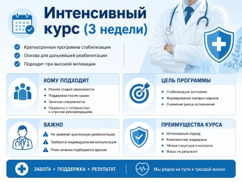 Реабилитация за 21 день в Кирсанове