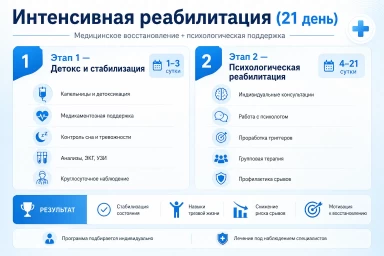 Реабилитация за 21 день в Кирсанове